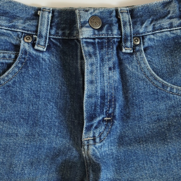 Vintage Lee Denim Adjustable Waist Short Pants / 6-8Y - Picture 6 of 6